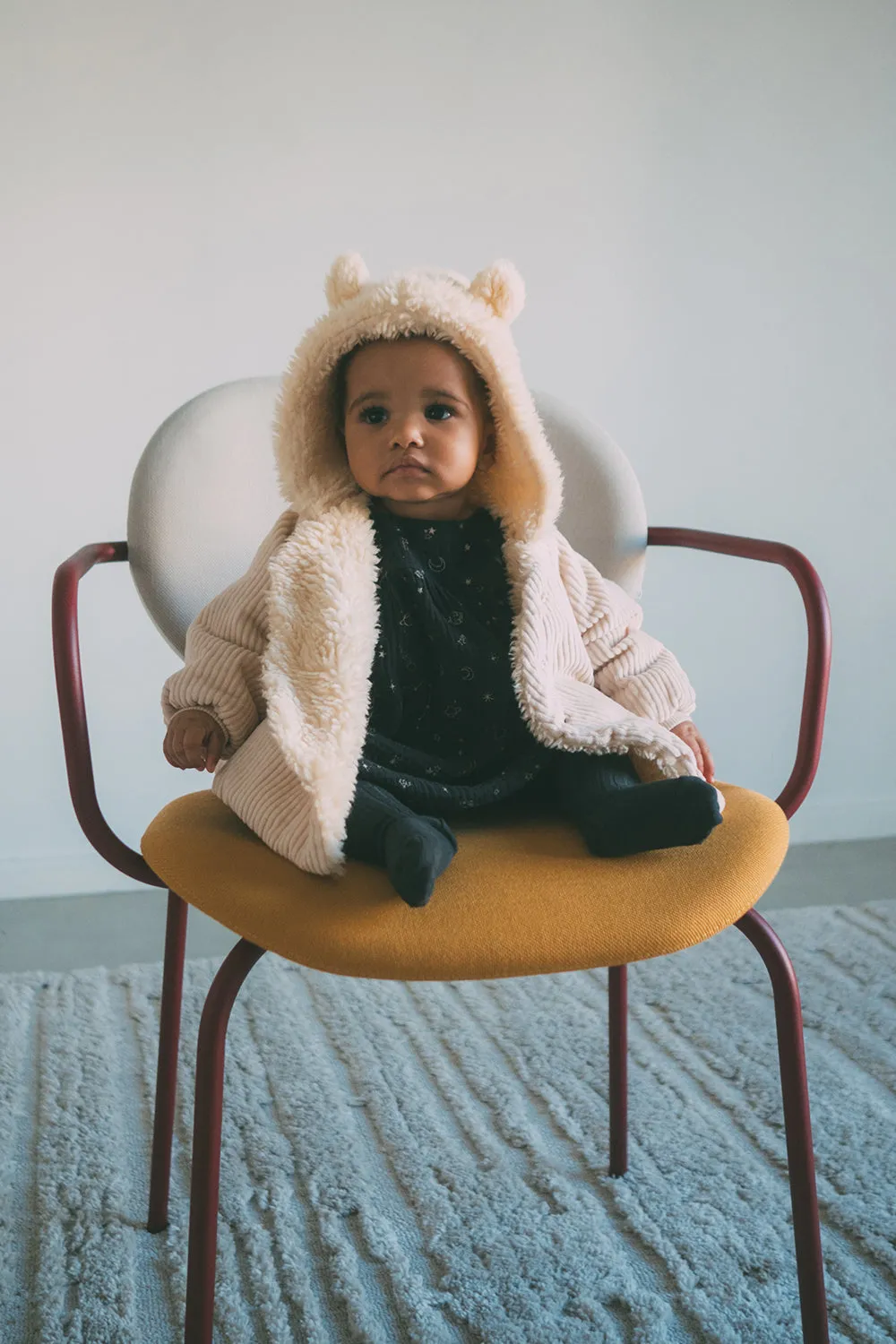 Organic Corduroy Baby Coat