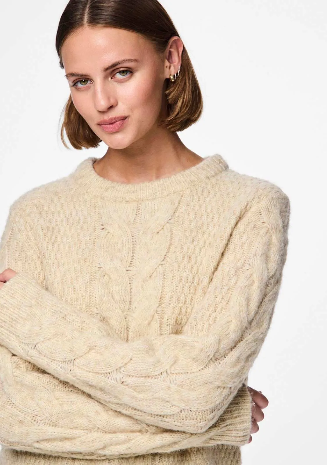 PCNina LS Knit Sweater