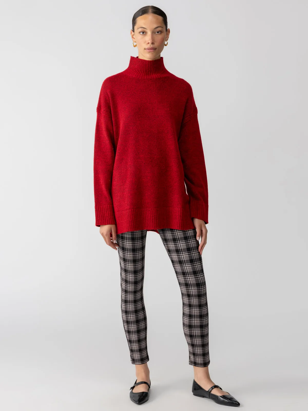 Perfect Sweater Tunic Mars Red