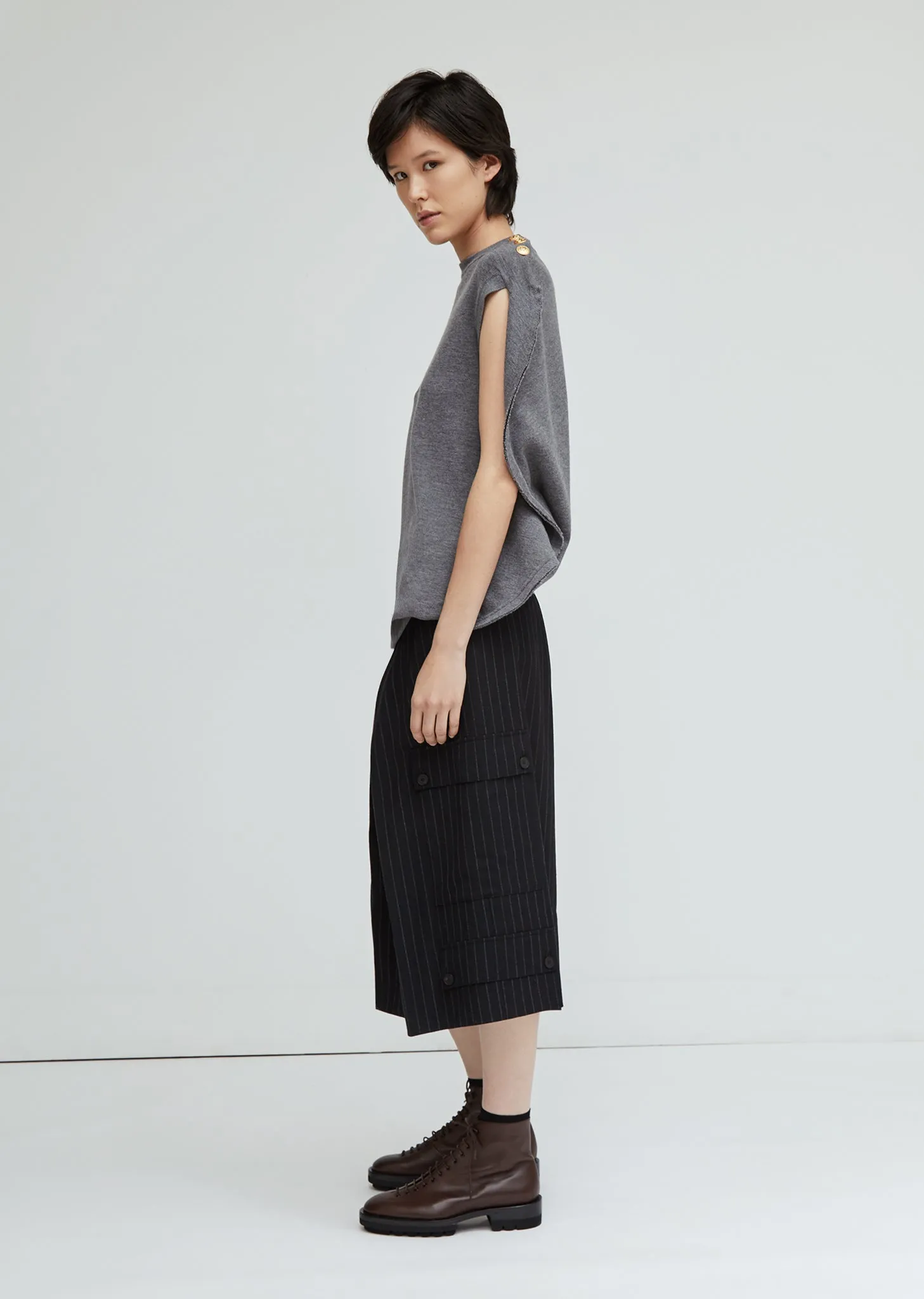 Pinstripe Culottes