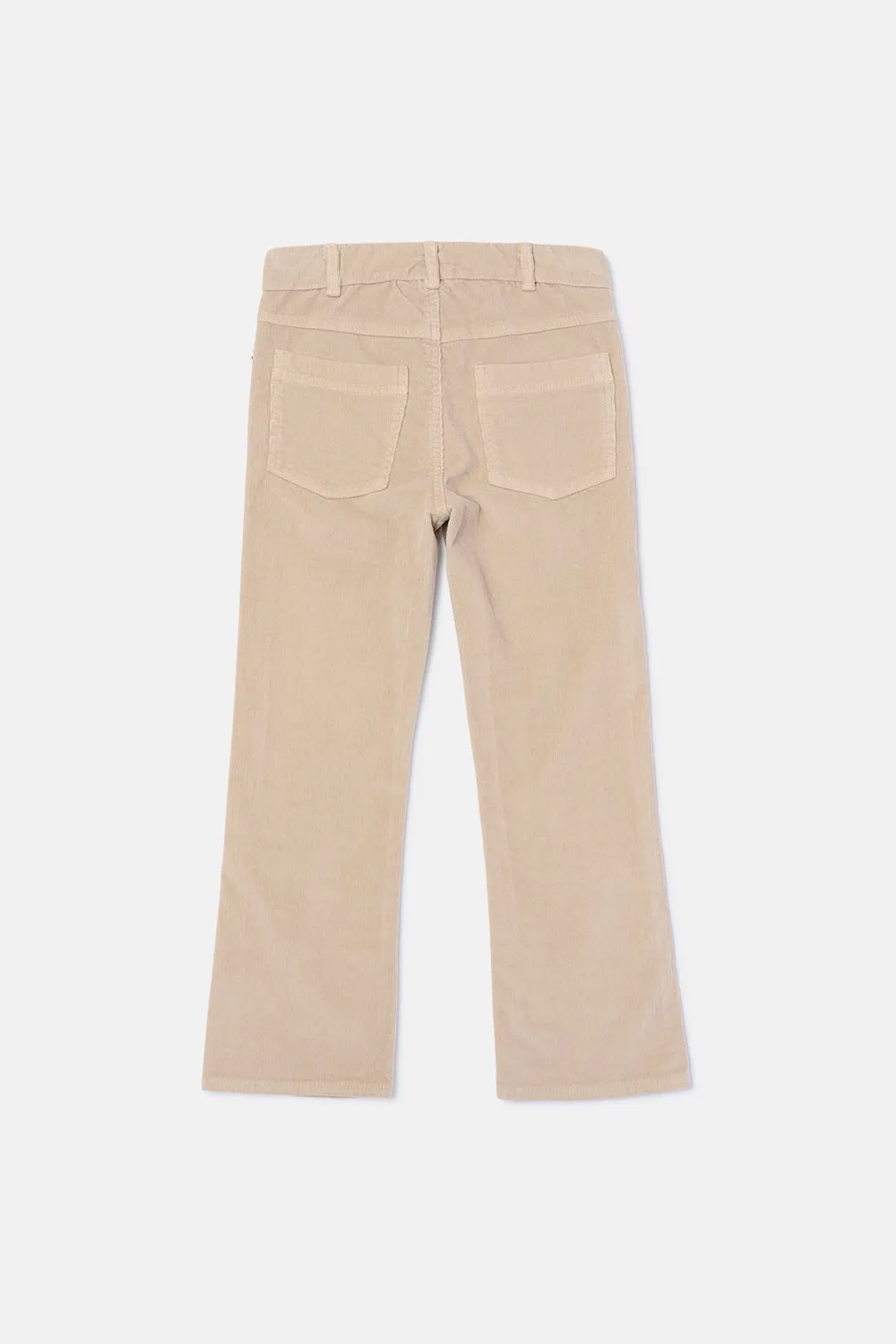 Pinwale corduroy flared pants