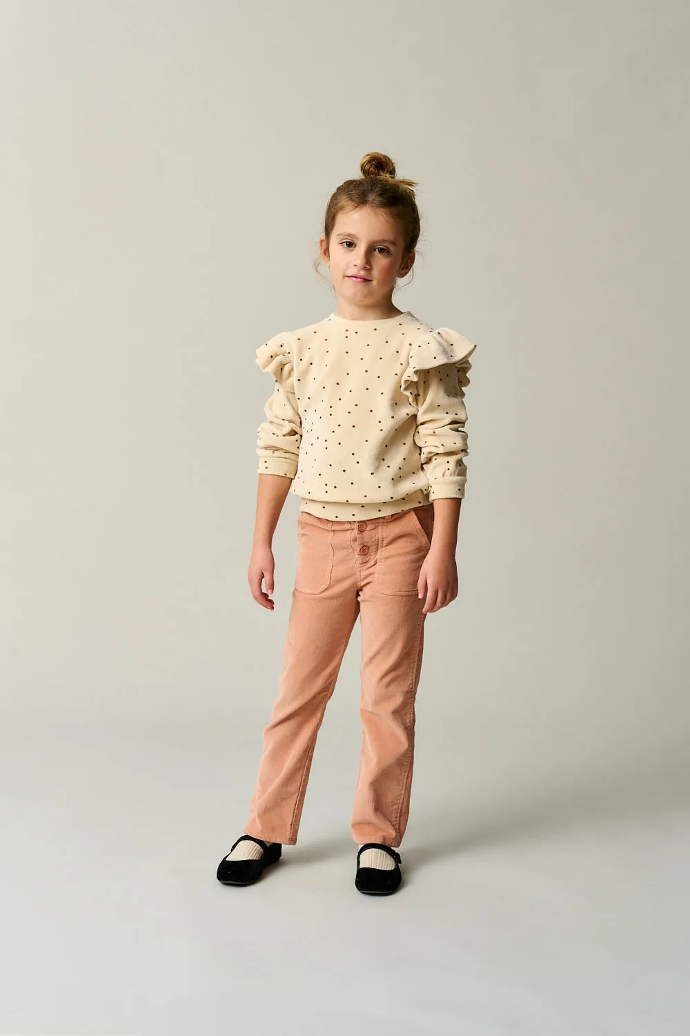 Pinwale corduroy flared pants