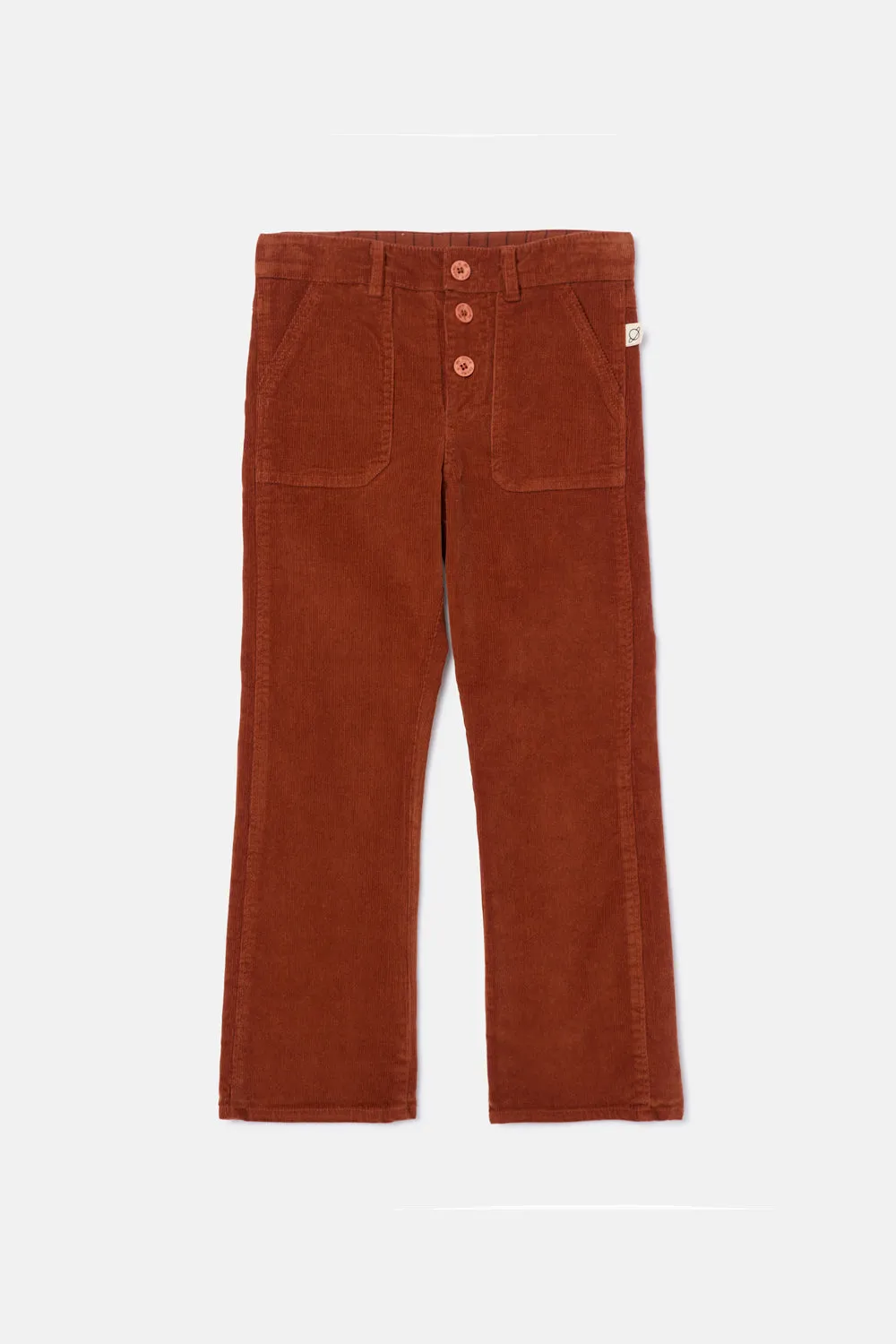 Pinwale corduroy flared pants