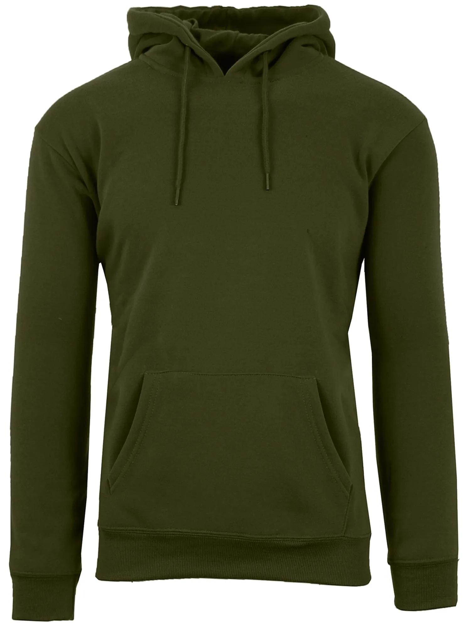 Pullover Fleece-Lined Sweatshirt Hoodie