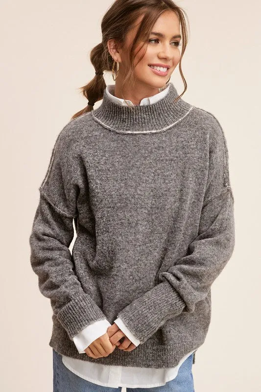 PULLOVER TURTLENECK SWEATER