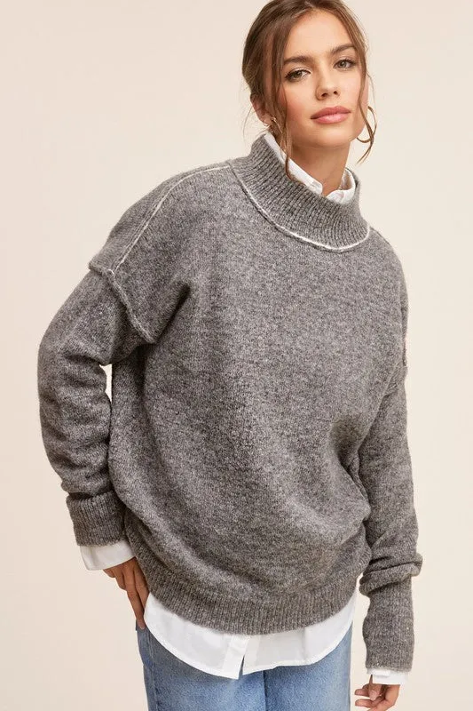 PULLOVER TURTLENECK SWEATER