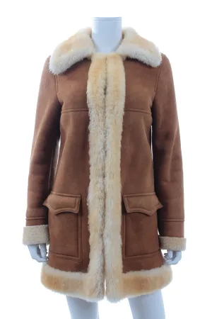 Saint Laurent Shearling Coat