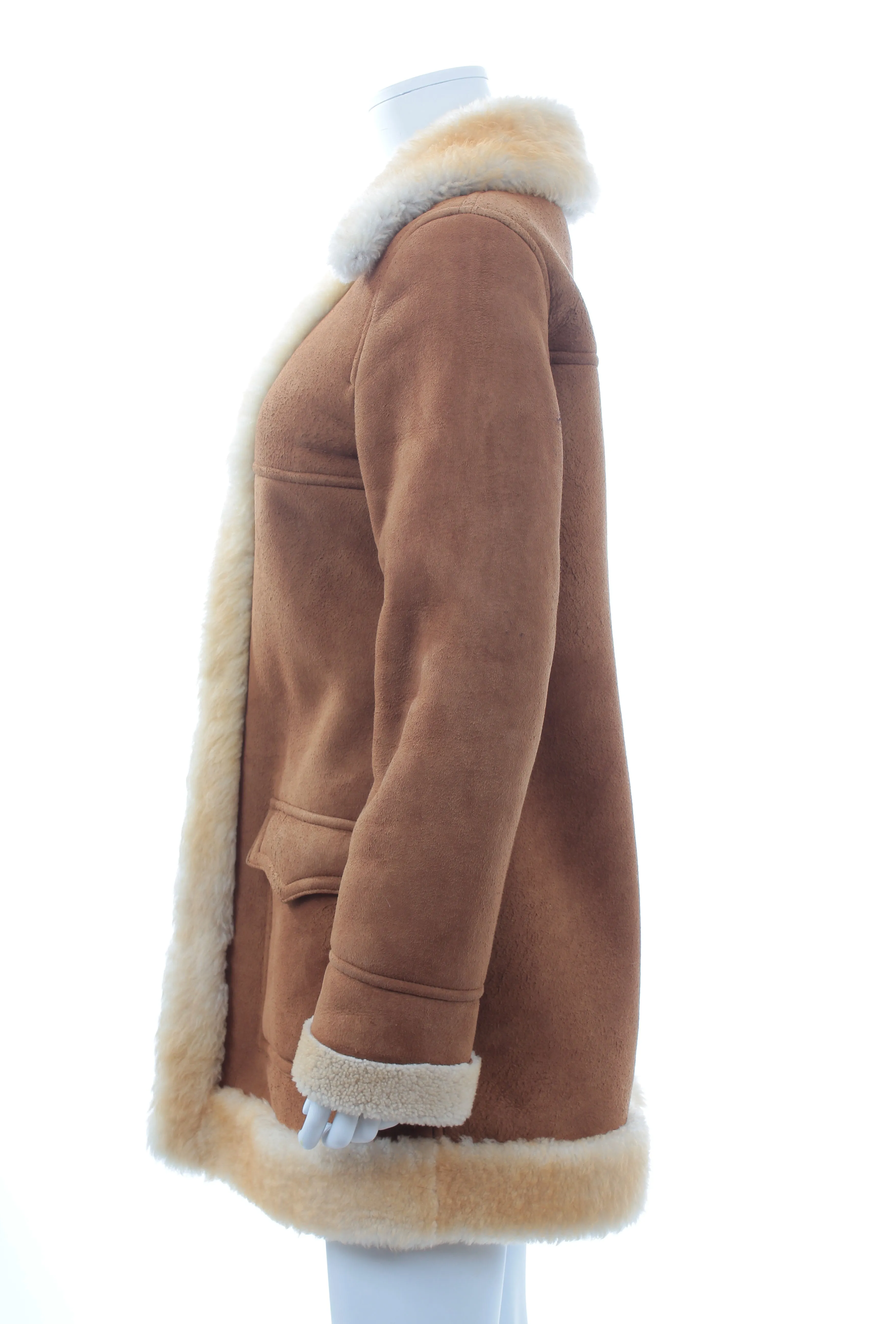 Saint Laurent Shearling Coat