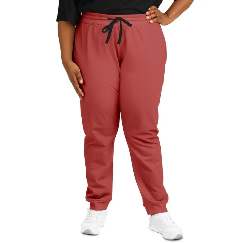 Shaded Midtone Red Joggers | Unisex | with PLUS sizes | C0M80Y60K30