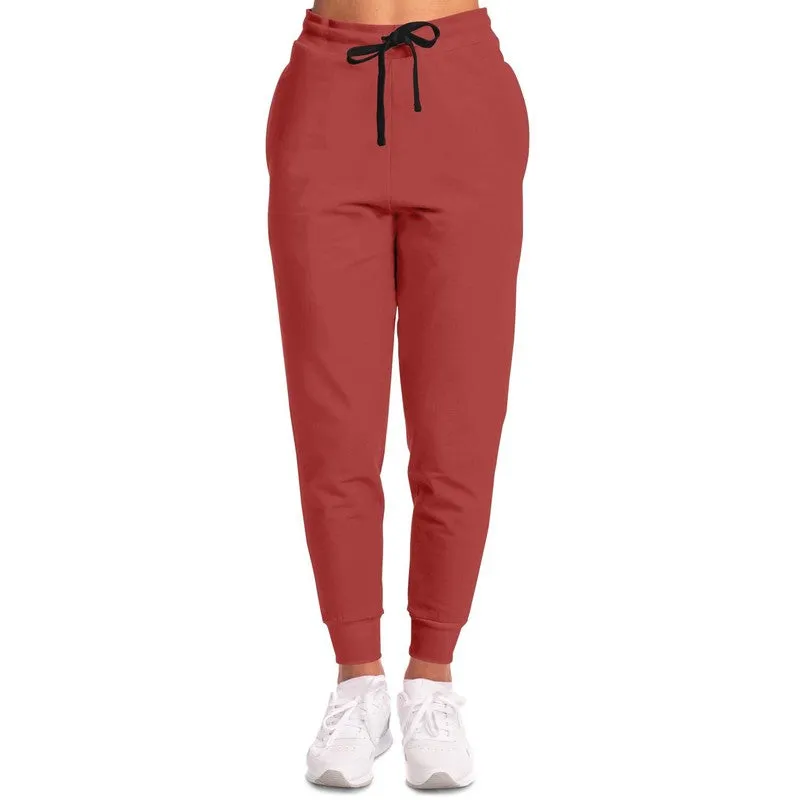 Shaded Midtone Red Joggers | Unisex | with PLUS sizes | C0M80Y60K30