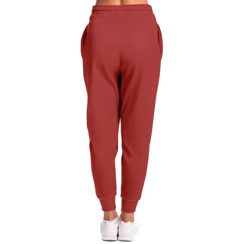 Shaded Midtone Red Joggers | Unisex | with PLUS sizes | C0M80Y60K30