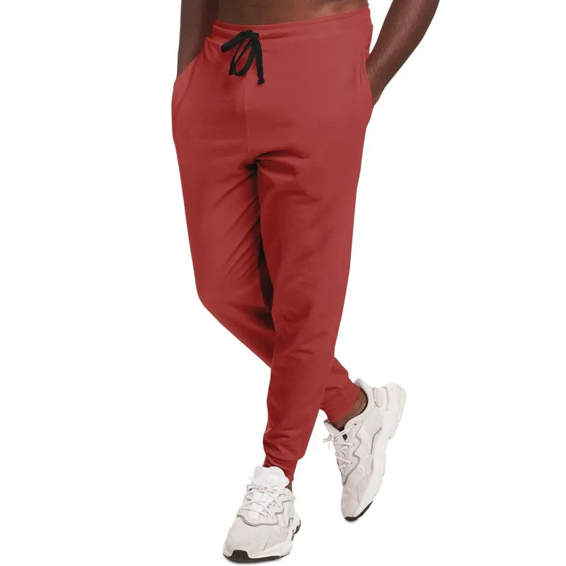 Shaded Midtone Red Joggers | Unisex | with PLUS sizes | C0M80Y60K30