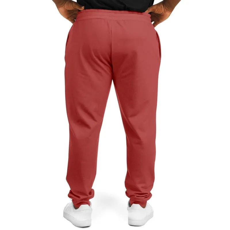 Shaded Midtone Red Joggers | Unisex | with PLUS sizes | C0M80Y60K30