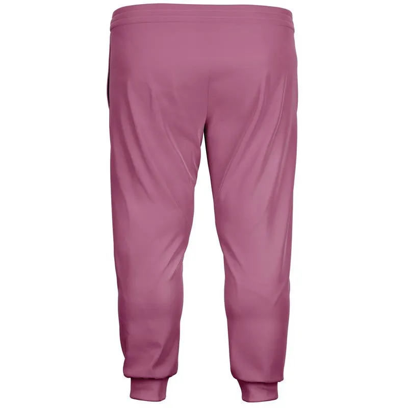 Shaded Pastel Magenta Joggers | Unisex | with PLUS sizes | C0M60Y0K30