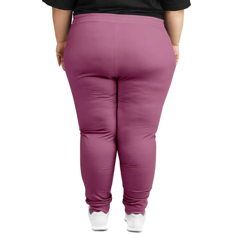 Shaded Pastel Magenta Joggers | Unisex | with PLUS sizes | C0M60Y0K30