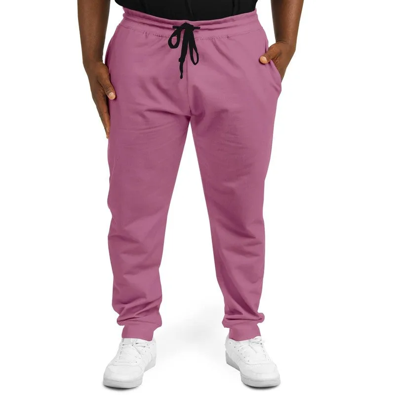 Shaded Pastel Magenta Joggers | Unisex | with PLUS sizes | C0M60Y0K30