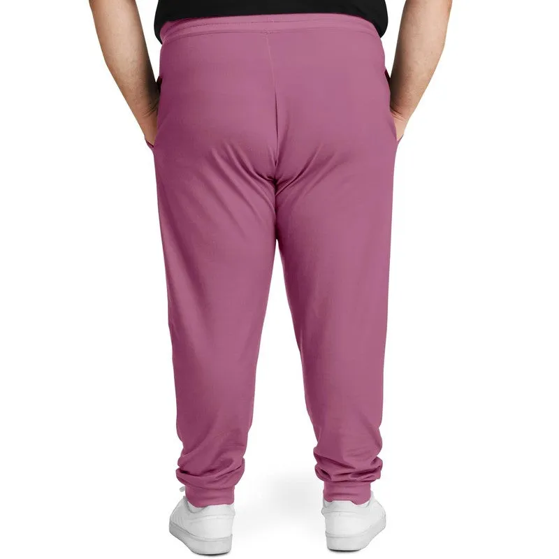 Shaded Pastel Magenta Joggers | Unisex | with PLUS sizes | C0M60Y0K30