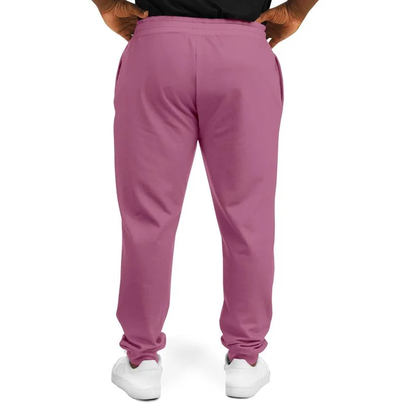 Shaded Pastel Magenta Joggers | Unisex | with PLUS sizes | C0M60Y0K30