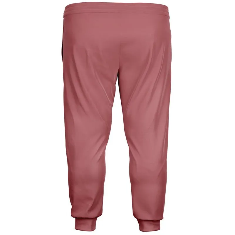 Shaded Pastel Pink Joggers | Unisex | with PLUS sizes | C0M60Y30K30