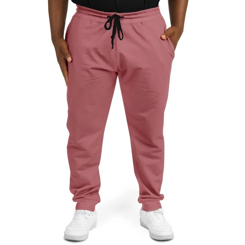 Shaded Pastel Pink Joggers | Unisex | with PLUS sizes | C0M60Y30K30