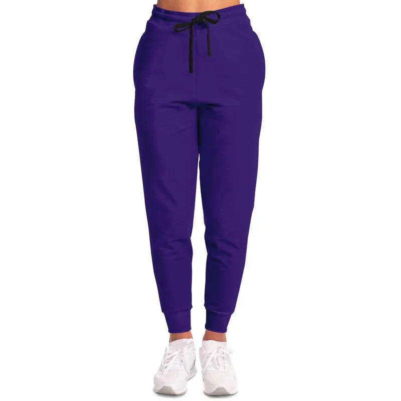 Shaded Violet Joggers | Unisex | with PLUS sizes | C88M100Y0K30