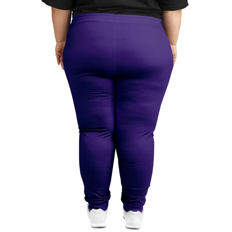 Shaded Violet Joggers | Unisex | with PLUS sizes | C88M100Y0K30