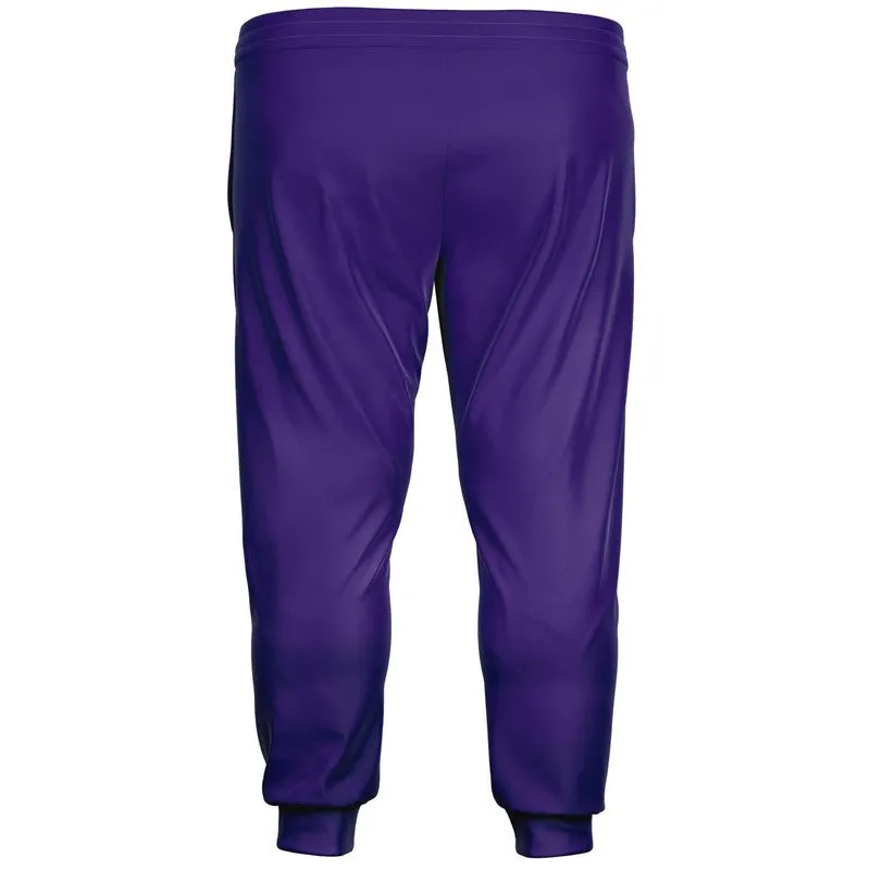 Shaded Violet Joggers | Unisex | with PLUS sizes | C88M100Y0K30