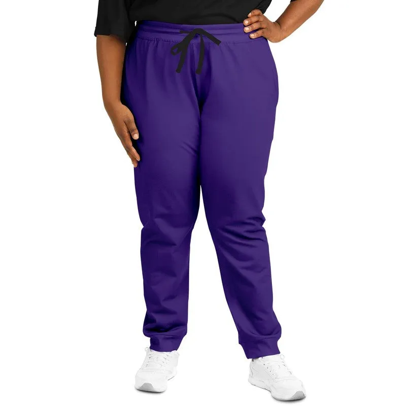 Shaded Violet Joggers | Unisex | with PLUS sizes | C88M100Y0K30