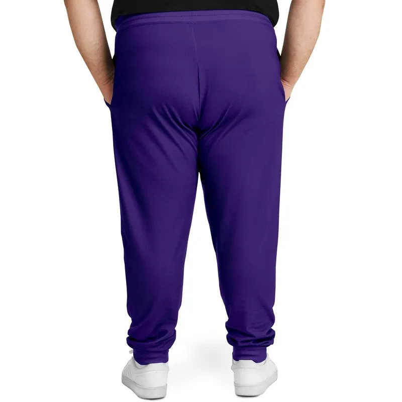 Shaded Violet Joggers | Unisex | with PLUS sizes | C88M100Y0K30