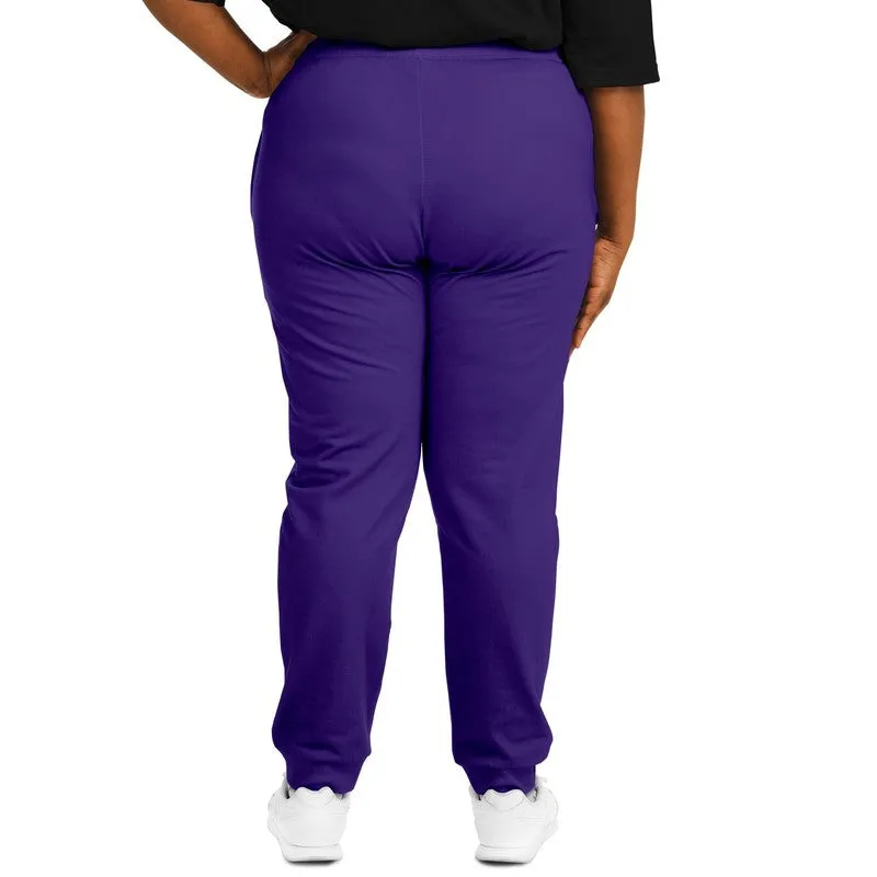 Shaded Violet Joggers | Unisex | with PLUS sizes | C88M100Y0K30