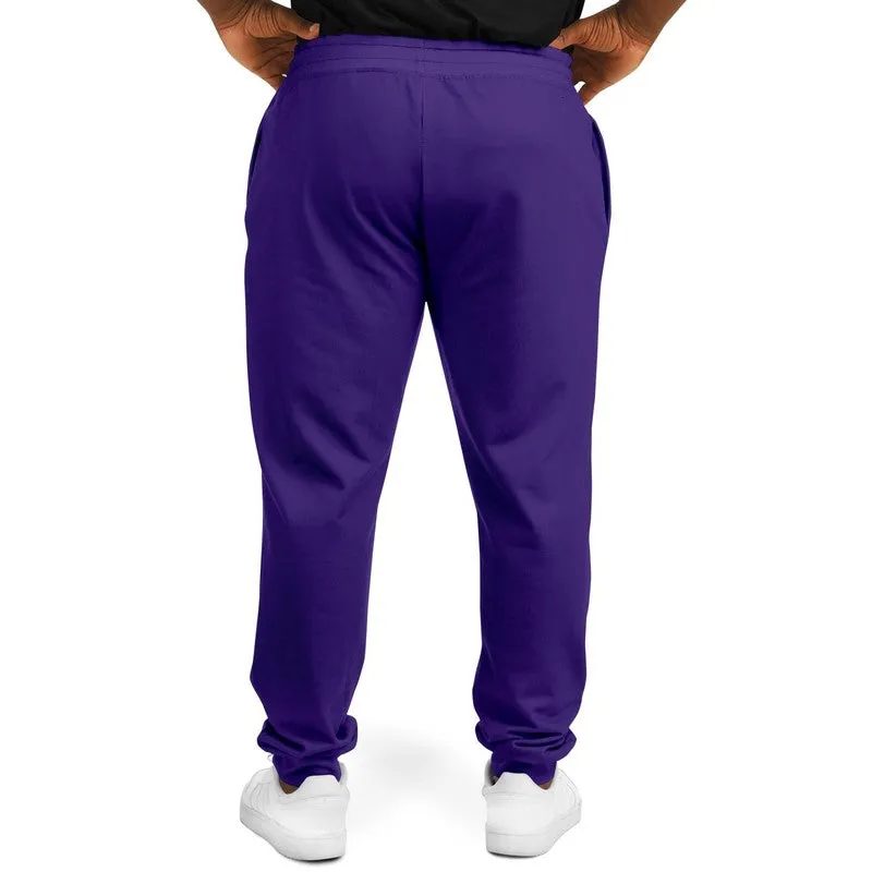 Shaded Violet Joggers | Unisex | with PLUS sizes | C88M100Y0K30