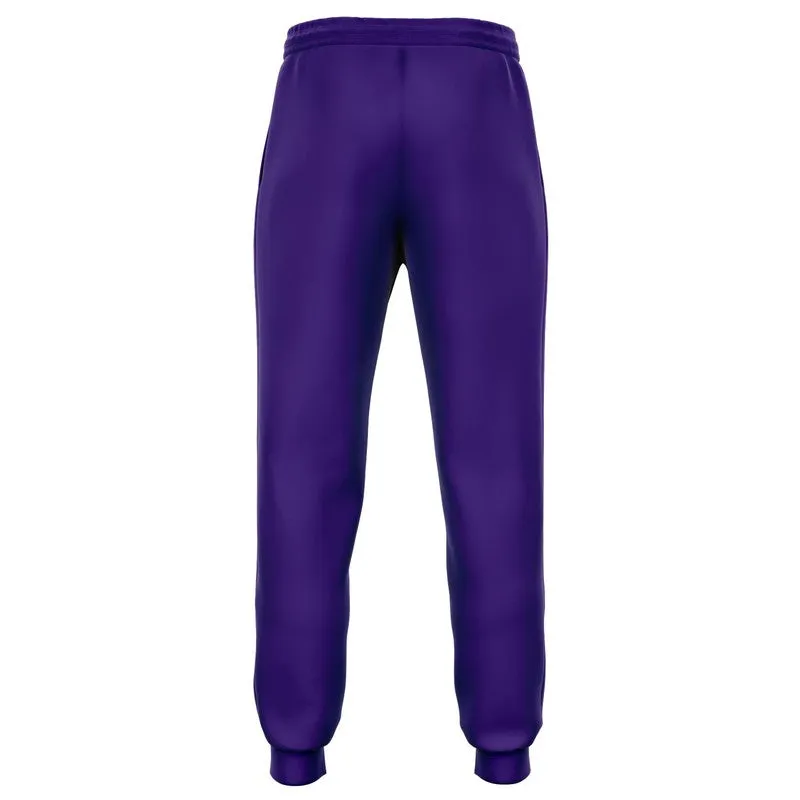 Shaded Violet Joggers | Unisex | with PLUS sizes | C88M100Y0K30