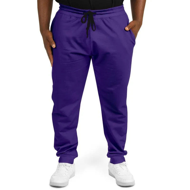 Shaded Violet Joggers | Unisex | with PLUS sizes | C88M100Y0K30