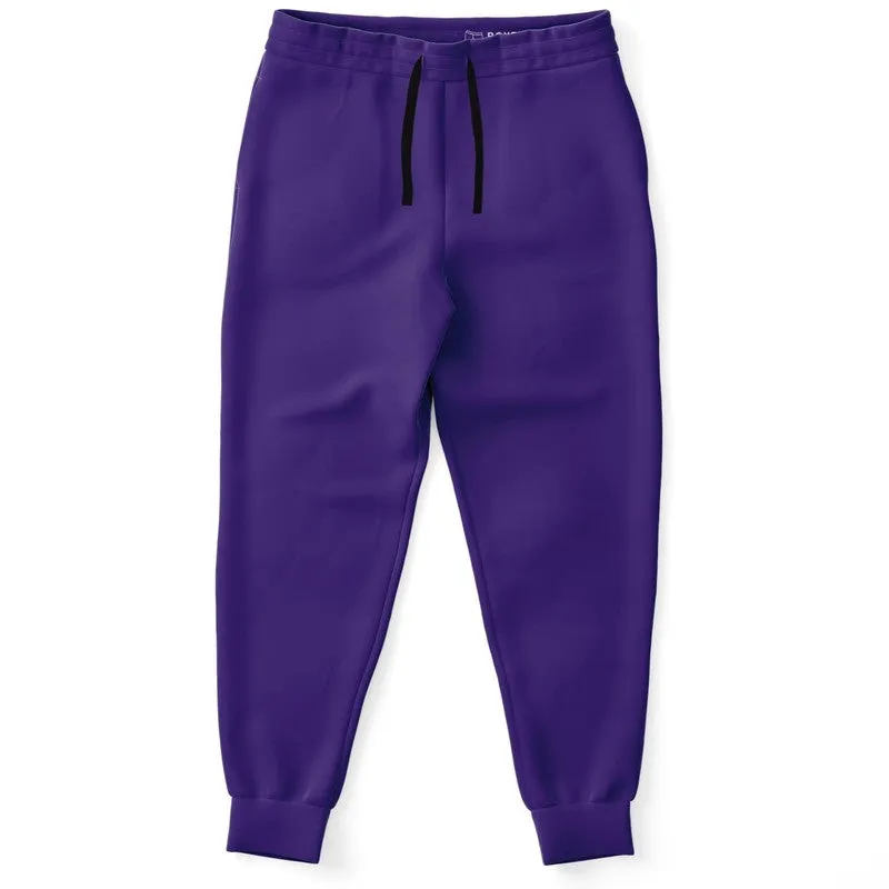 Shaded Violet Joggers | Unisex | with PLUS sizes | C88M100Y0K30