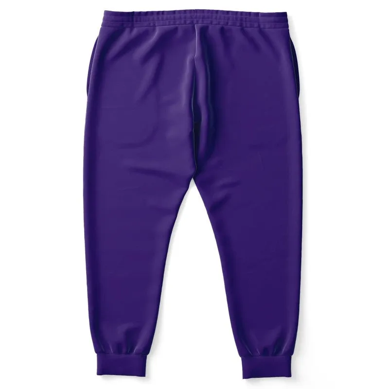 Shaded Violet Joggers | Unisex | with PLUS sizes | C88M100Y0K30