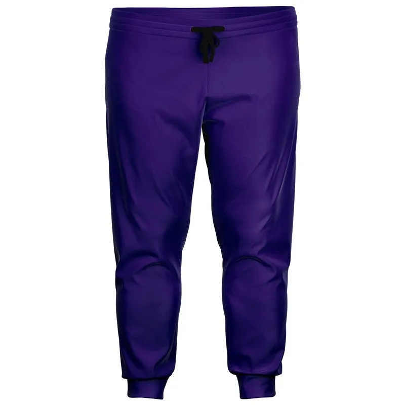 Shaded Violet Joggers | Unisex | with PLUS sizes | C88M100Y0K30