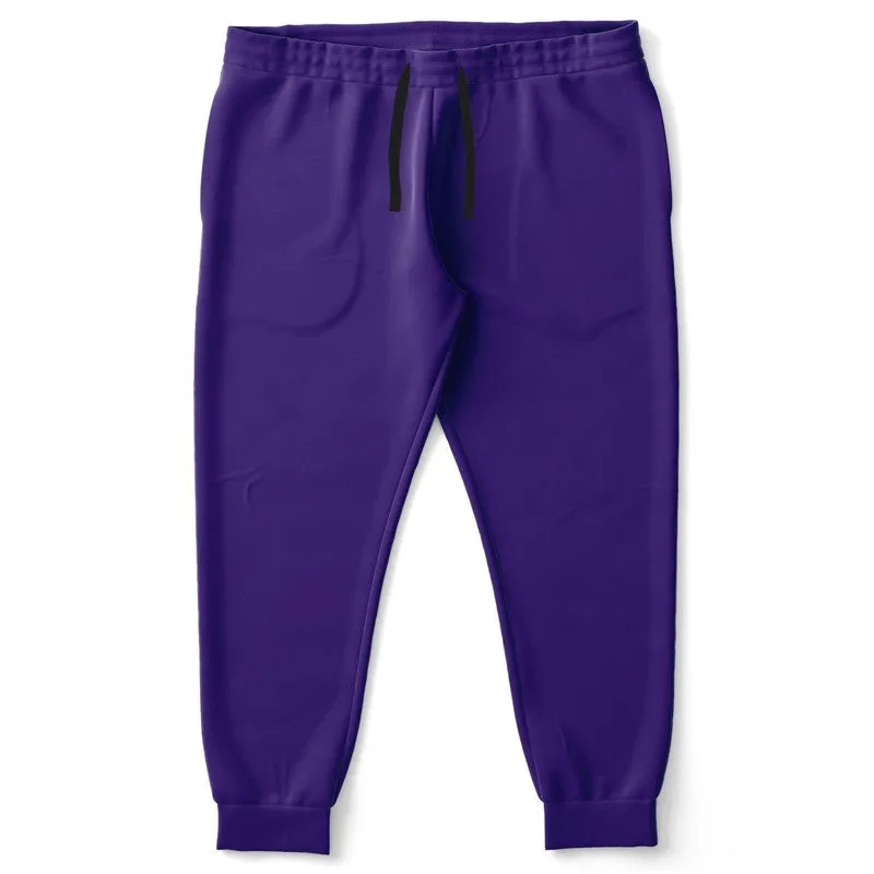 Shaded Violet Joggers | Unisex | with PLUS sizes | C88M100Y0K30