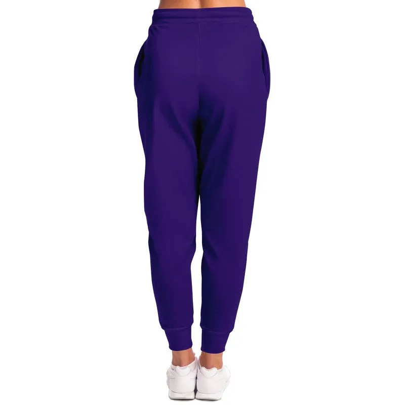 Shaded Violet Joggers | Unisex | with PLUS sizes | C88M100Y0K30