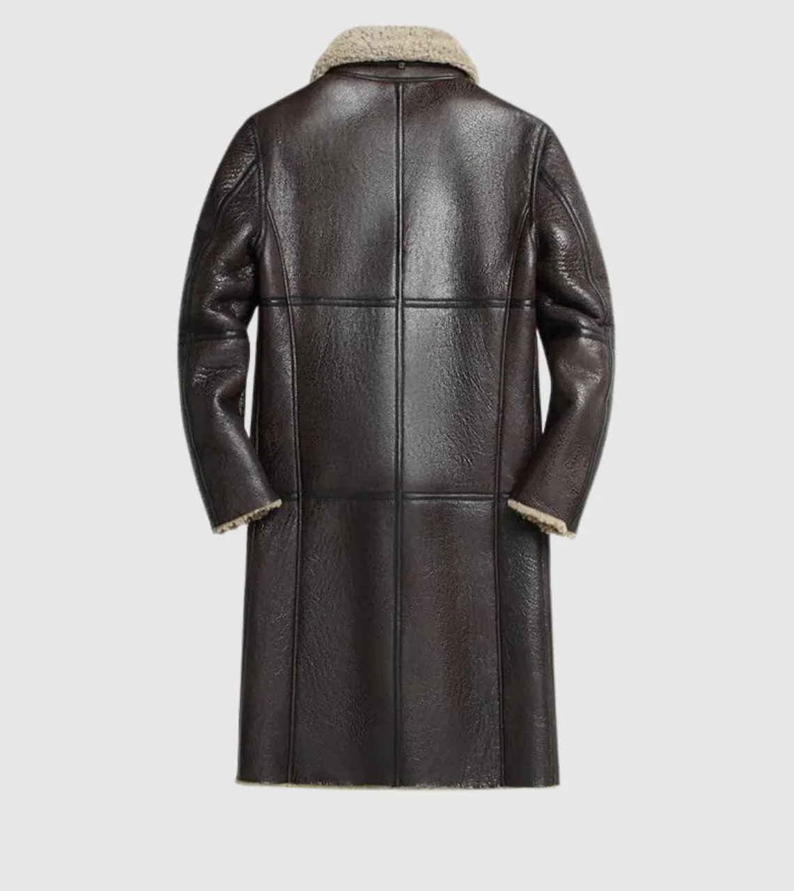 Shearling Sheepskin Women's Leather Coat