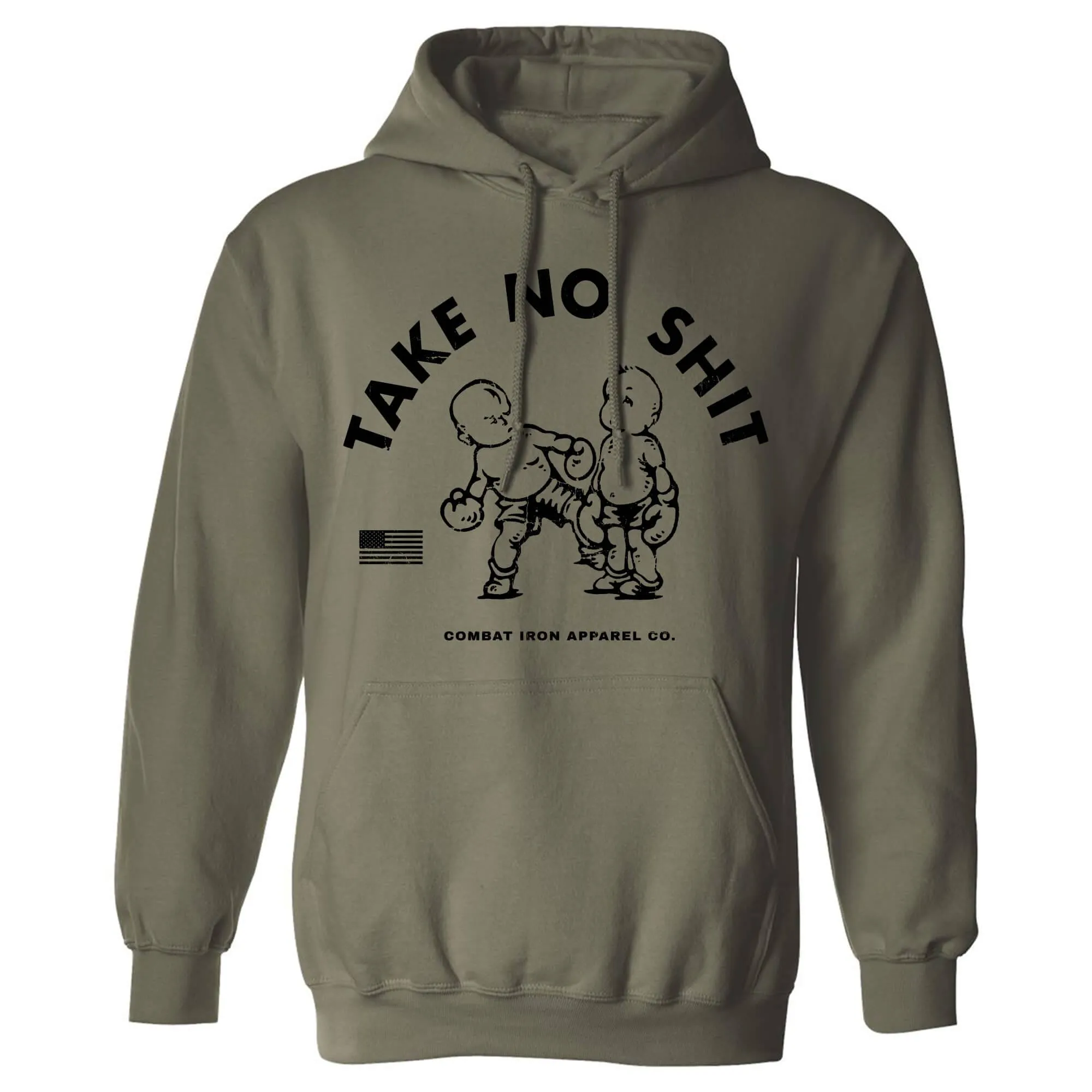 Take No Shit Men's Fleece Lined Hoodie