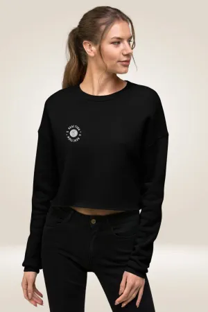 TGC Boutique X Reaction Black Cropped Sweatshirt