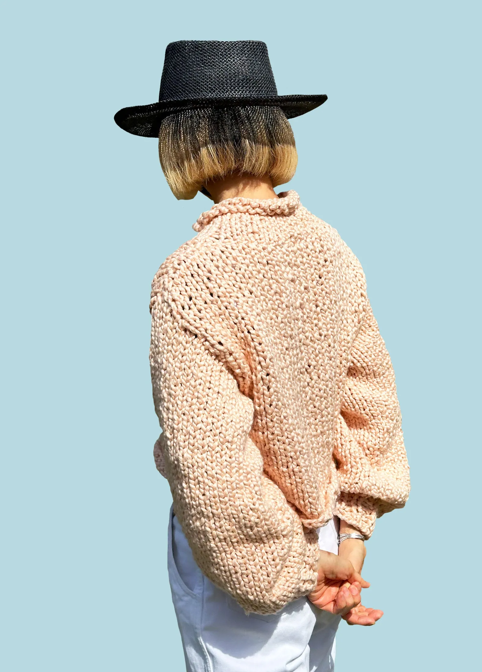 Tomboy Sweater PATTERN- Big Cotton