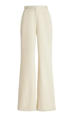 Vesta Pant in Ivory Cashmere Corduroy