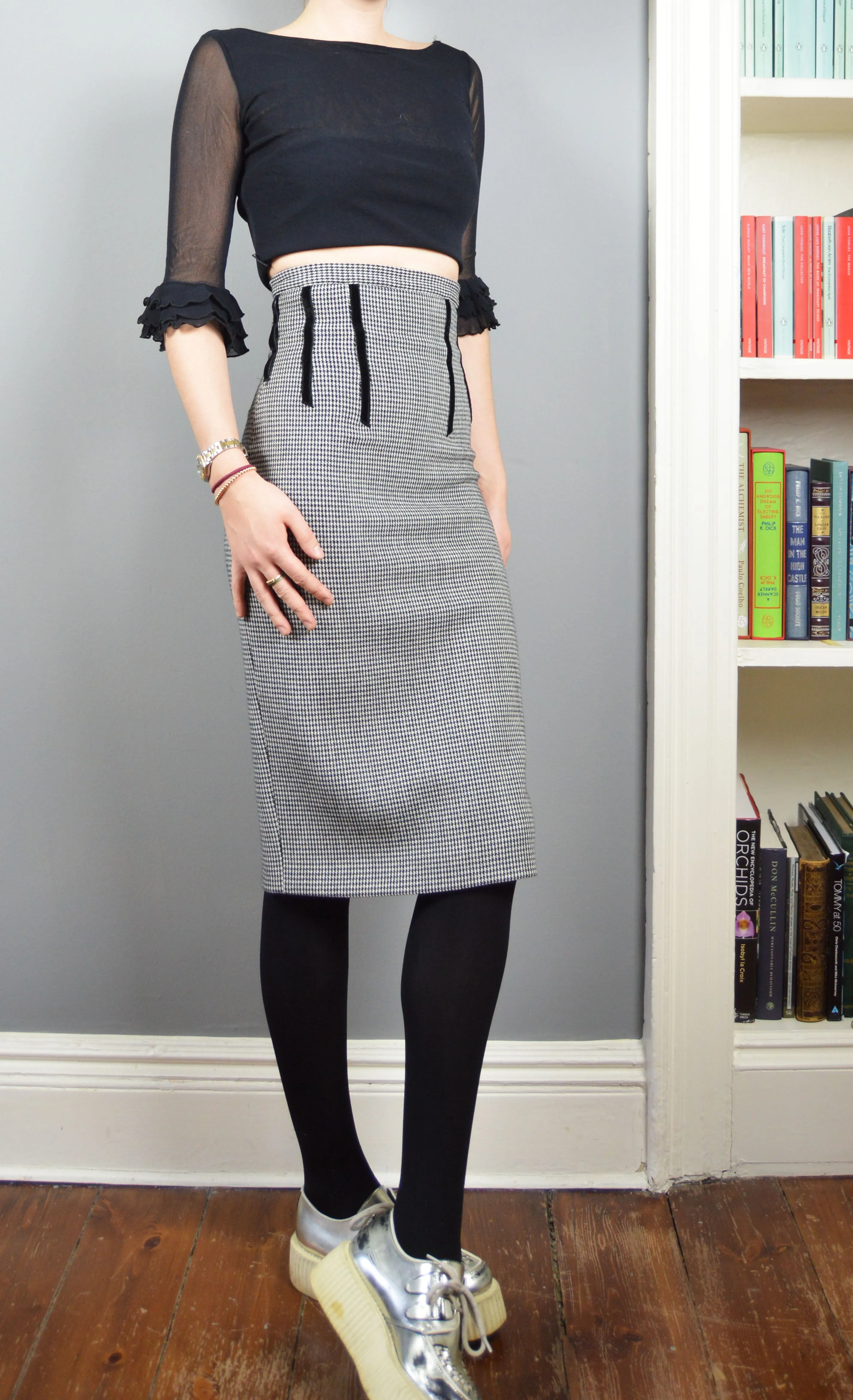 Vintage Jean Paul Gaultier Maille Femme Pencil Skirt