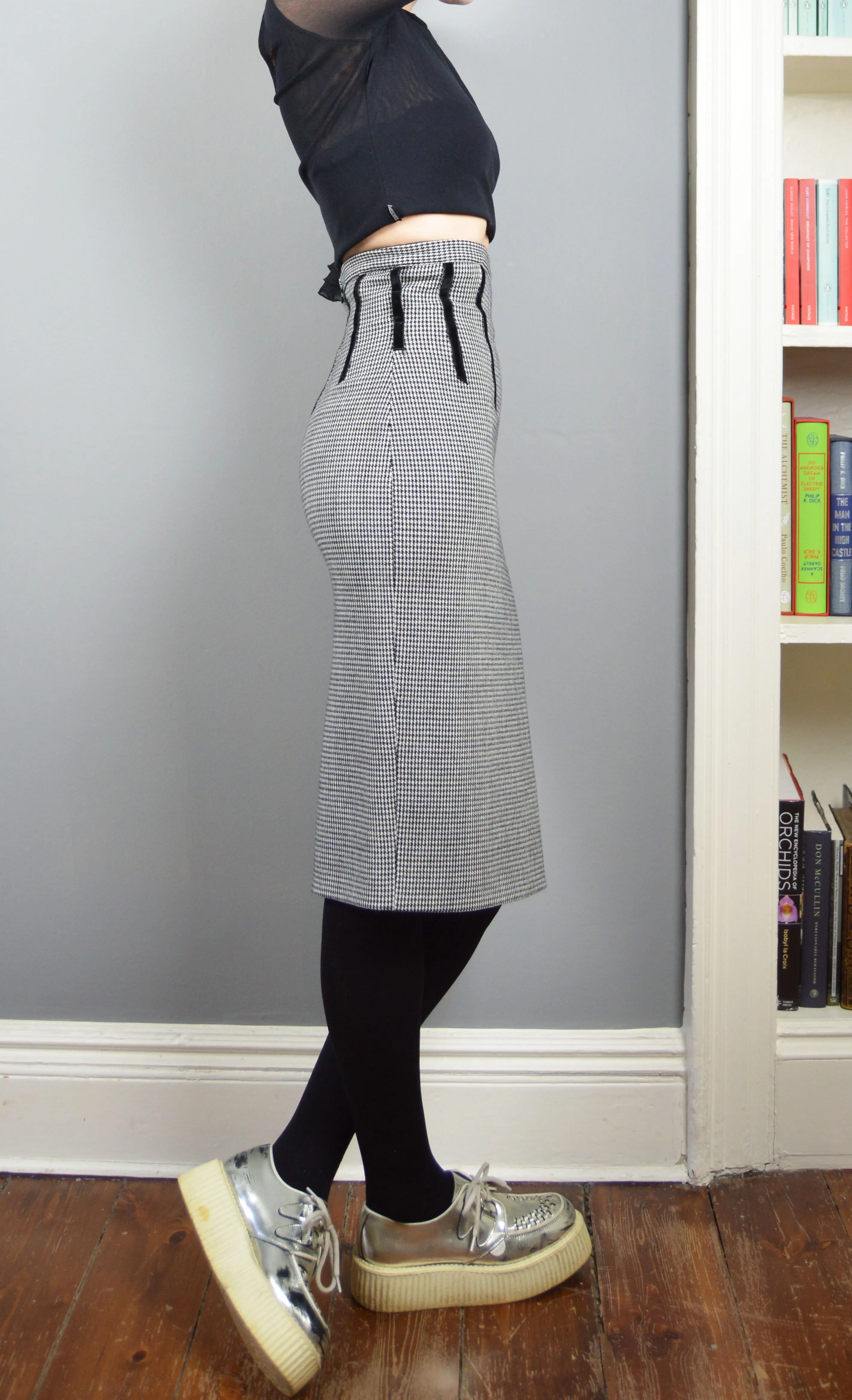 Vintage Jean Paul Gaultier Maille Femme Pencil Skirt